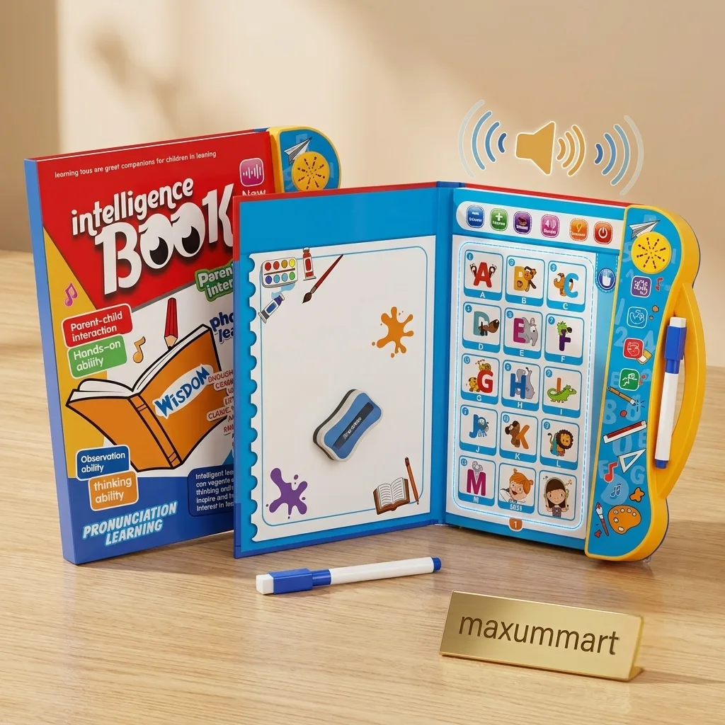 Interactive learning kids book by maxum