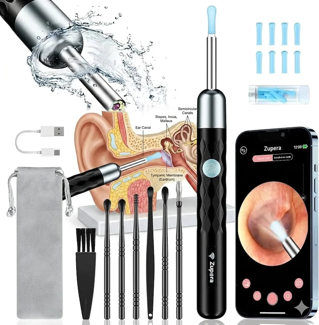 Ear Wax Cleaning Kit with Built in Camera