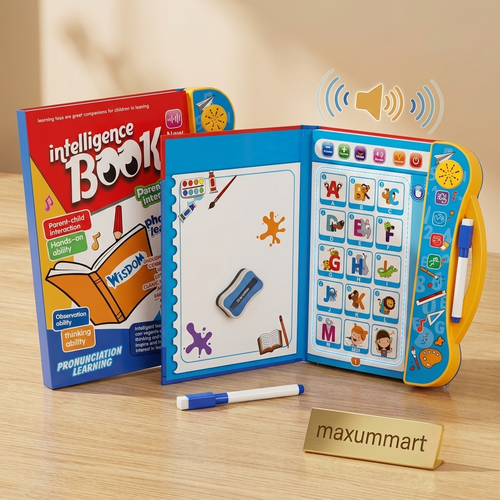 Interactive learning kids book by maxum