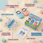 kids walkie talkie with video and voice